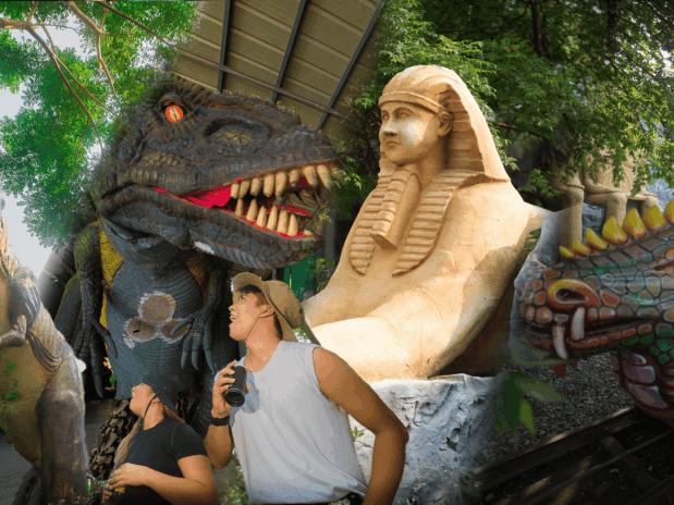 Dino Trail with World of Fun Happy Ride Train
